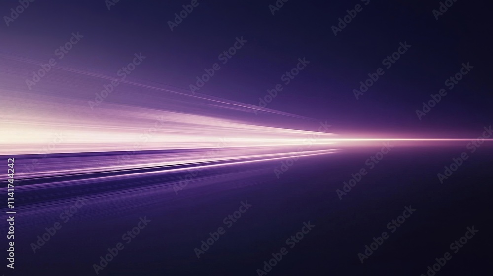Purple Light Streaks, Abstract Horizon, Night Sky, Modern Purple Art, Digital Background Purple Light Streaks, Abstract Horizon, Night Sky, Modern Purple Art, Digital Background