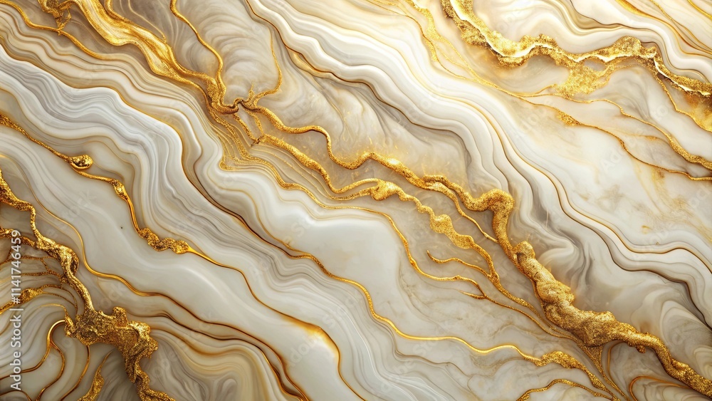 Elegant Swirls of Cream and Gold Abstract Luxury Texture Elegant Swirls of Cream and Gold Abstract Luxury Texture
