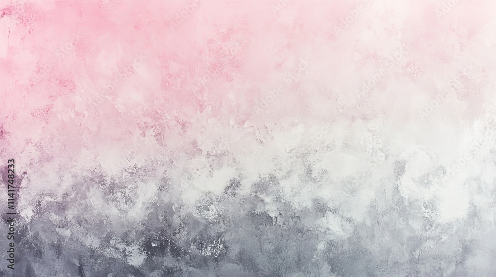 Fototapeta premium Pink and Grey Abstract Gradient Colorful Texture, Modern Artwork, Wall Decor