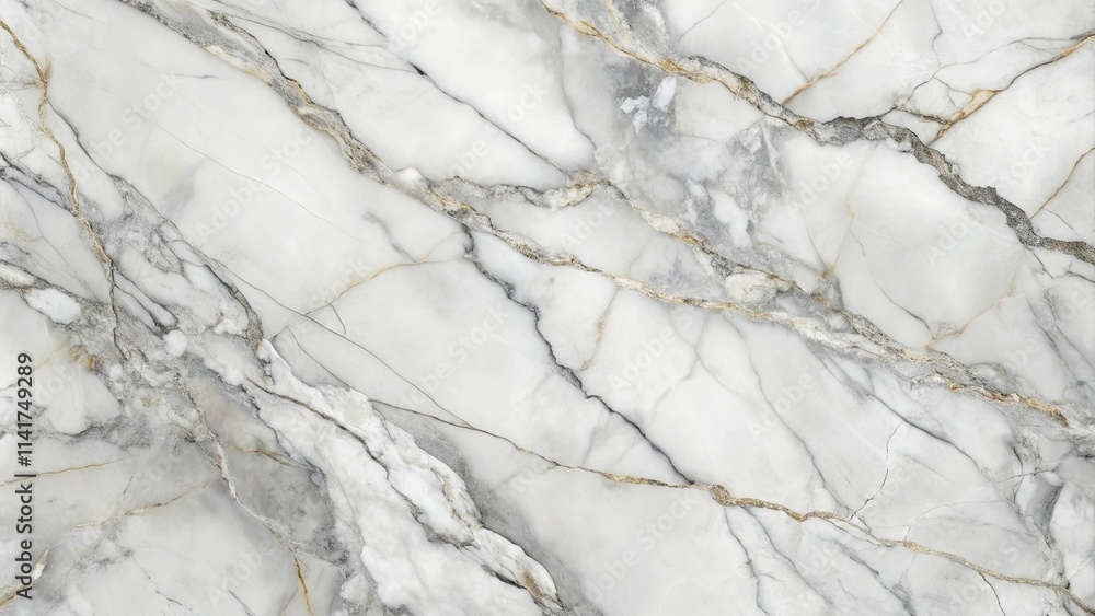 Elegant White Marble Texture with Gray and Gold Veining for Design Projects Elegant White Marble Texture with Gray and Gold Veining for Design Projects