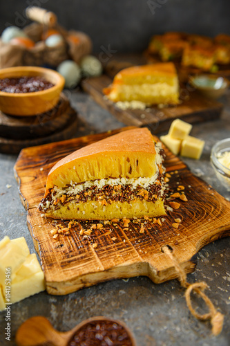 Martabak manis, apam balik, min jiang kueh, thick sweet pancake