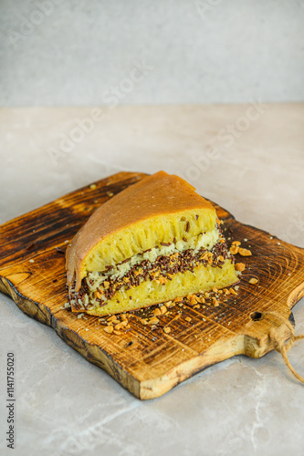 Martabak manis, apam balik, min jiang kueh, thick sweet pancake
