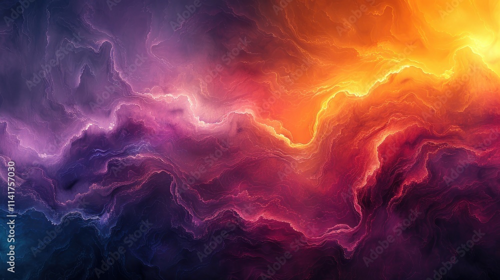 Fototapeta premium Abstract Swirls of Color