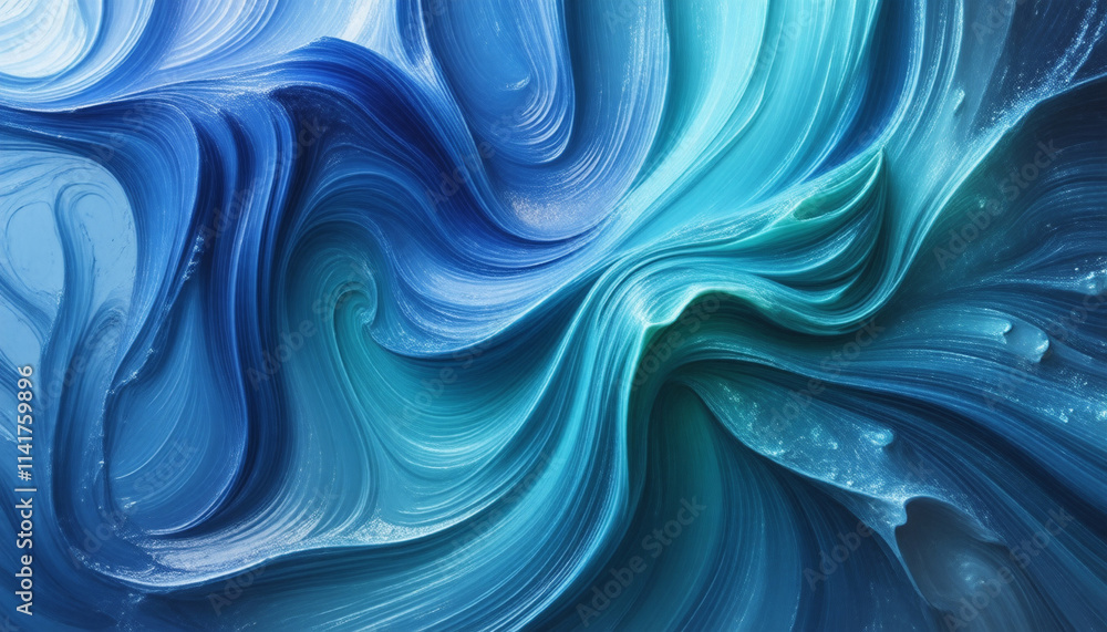 Obraz premium PNG ULTRA HD 8K Vibrant Translucent Pigments – Flowing Across Textured Surfaces with Iridescent Stains, Ideal for Abstract Art, Design, and Aesthetic Projects