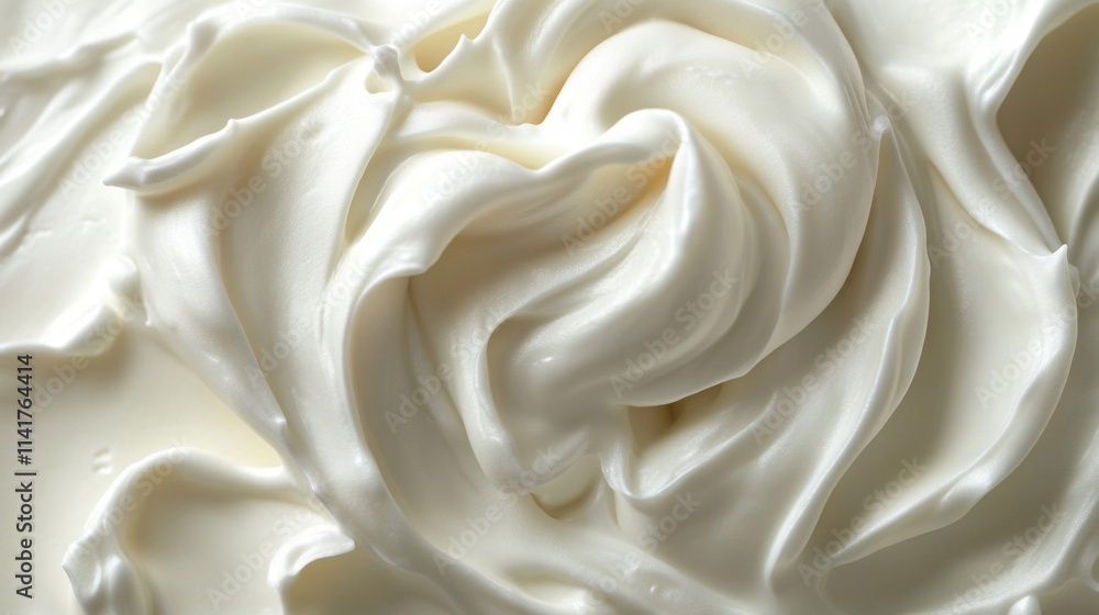 Creamy Whipped Texture Swirls Delightfully Creamy Whipped Texture Swirls Delightfully