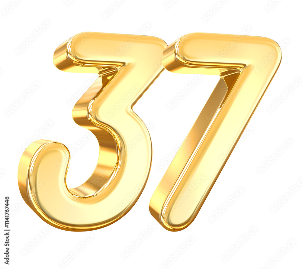 Gold Number 37