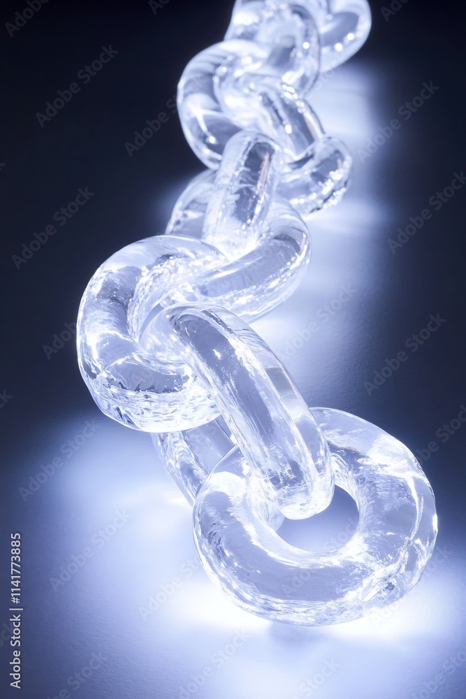 Crystalline Bonds Interlocked Glass Chains of Strength and Unity Crystalline Bonds Interlocked Glass Chains of Strength and Unity