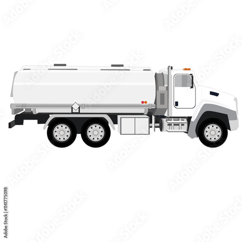 Tanker truck mock up