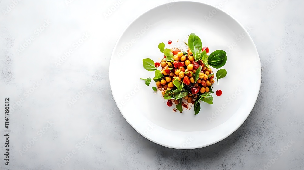 Spicy Chickpea Salad: Ethiopia’s Fiery Take on Greens Spicy Chickpea Salad: Ethiopia’s Fiery Take on Greens