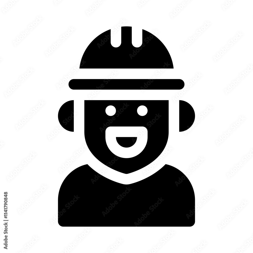 Construction glyph icon Construction glyph icon