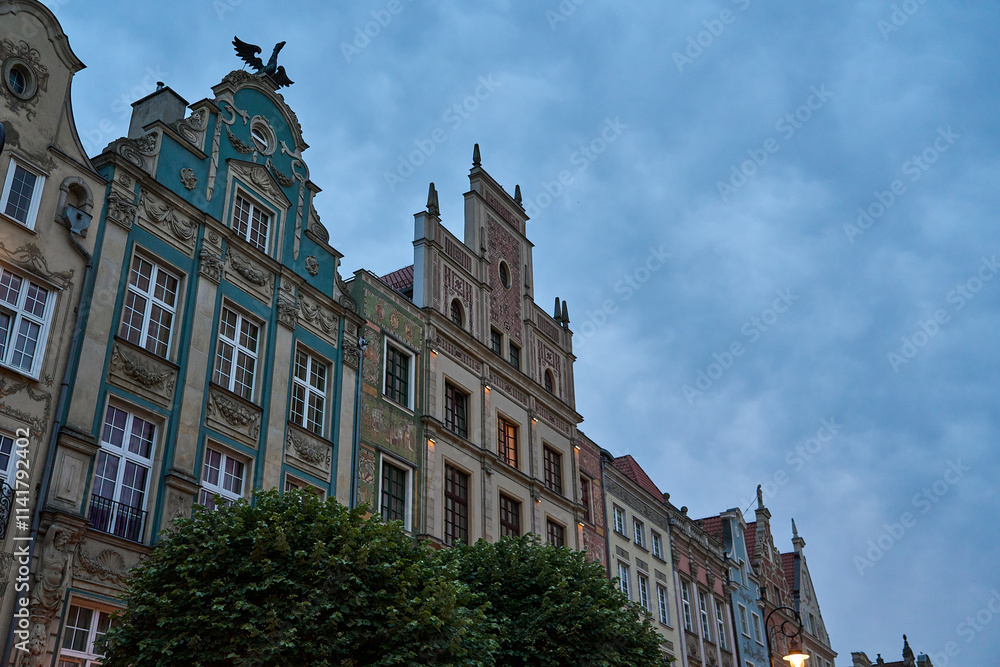 old town in the center of Gdansk, Danzig in Poland. old town in the center of Gdansk, Danzig in Poland.