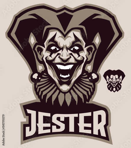 Vector Jester Mascot