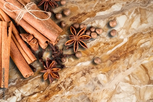 whole spice cinnamon with aroma powdered cinnamon