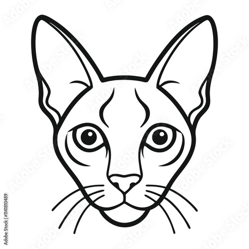 animal head logo vector illustration