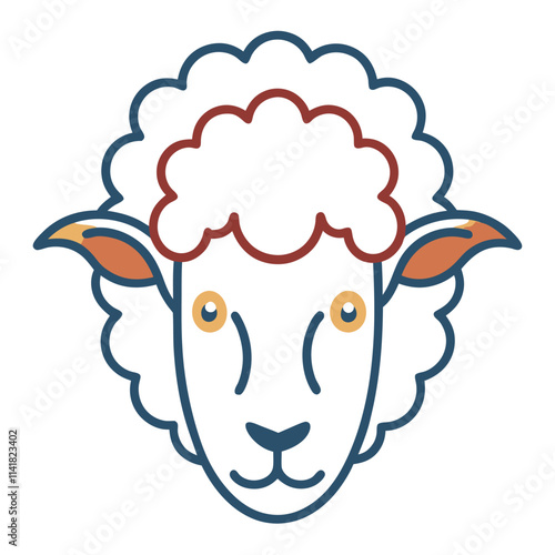 head of sheep photo