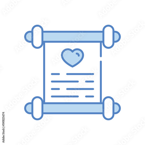 Wedding Vows vector icon