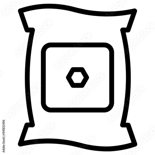 Packaging Food Pasta Line Icon