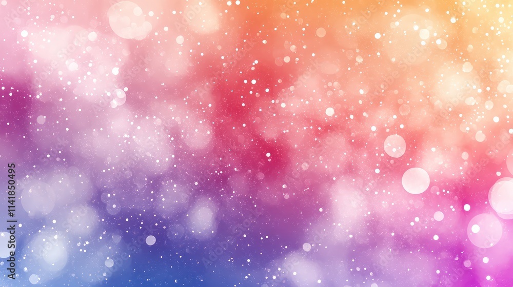 Abstract vibrant bokeh background with soft focus and shimmering particles. Abstract vibrant bokeh background with soft focus and shimmering particles.