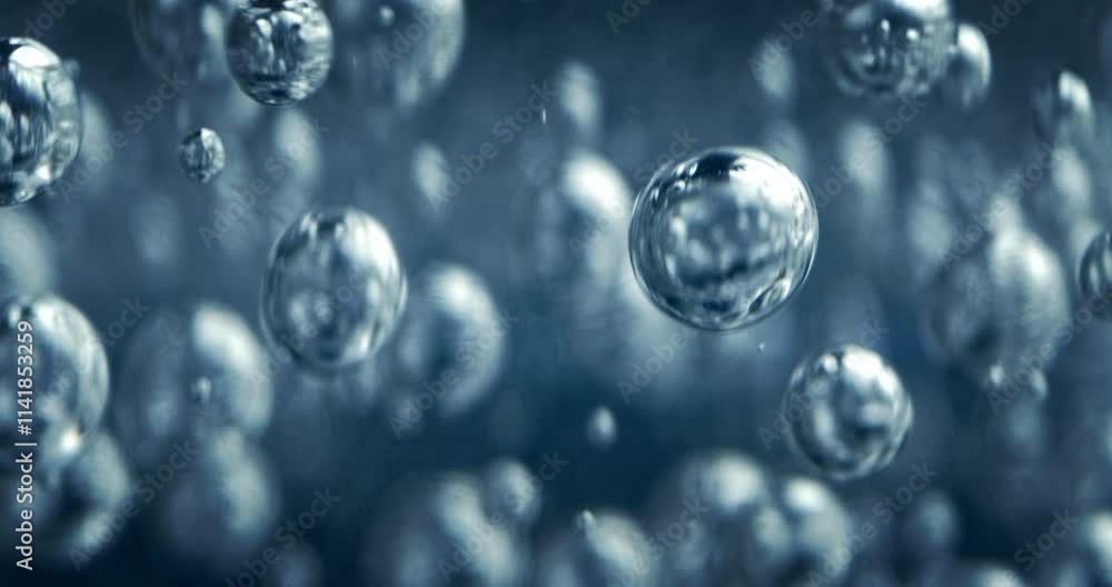 Slow motion macro of floating micro particles molecules in liquid are analyzed with microscope by chemist during innovative new medical research and analysis in scientific pharmaceutical laboratory. Slow motion macro of floating micro particles molecules in liquid are analyzed with microscope by chemist during innovative new medical research and analysis in scientific pharmaceutical laboratory.