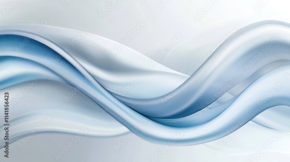 Obraz premium Calming Rhythms: Abstract Art for Inner Peace