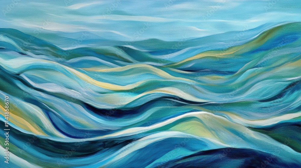 Calming Rhythms: Abstract Art for Inner Peace Calming Rhythms: Abstract Art for Inner Peace