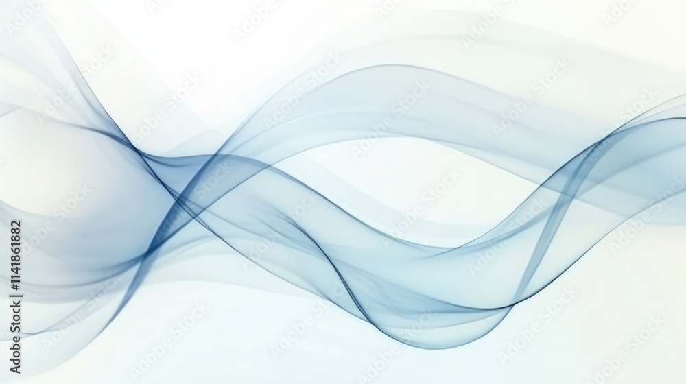 Fototapeta premium Calming Rhythms: Abstract Art for Inner Peace