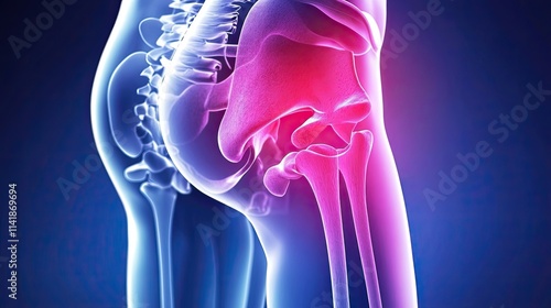 Hip fracture repair treatment diagram