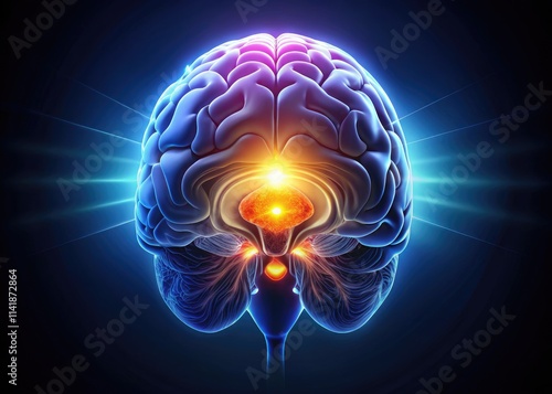 Sleep's silent director: the pineal gland, a minimalist photographic study.