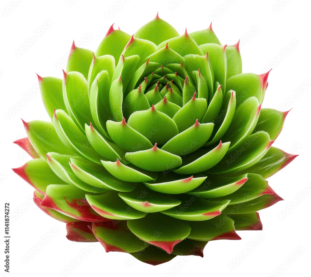 Fototapeta premium PNG Photography of houseleek artichoke flower plant.