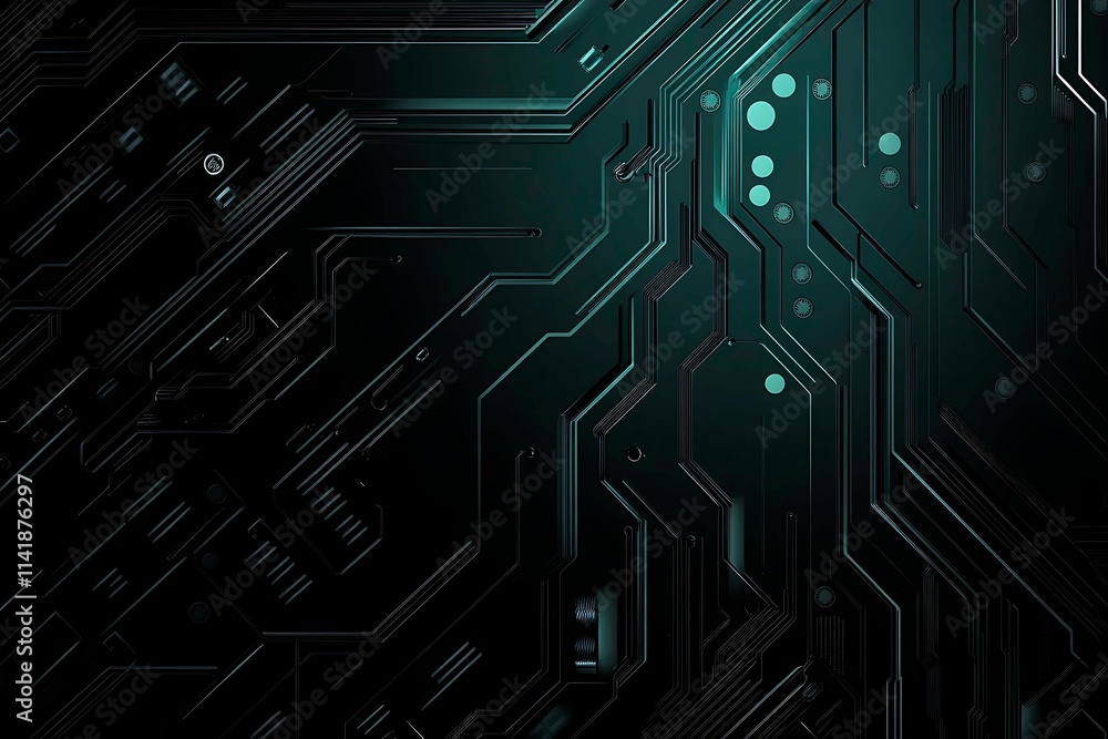 Abstract image of a glowing futuristic circuit board featuring neon blue lines, digital patterns, and intricate technology-inspired details. Abstract image of a glowing futuristic circuit board featuring neon blue lines, digital patterns, and intricate technology-inspired details.