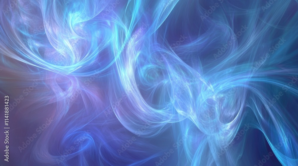 Fototapeta premium Calming Rhythms: Abstract Art for Inner Peace