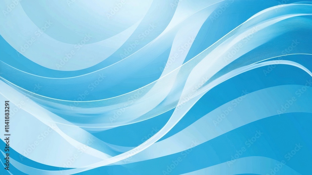 Obraz premium Calming Rhythms: Abstract Art for Inner Peace