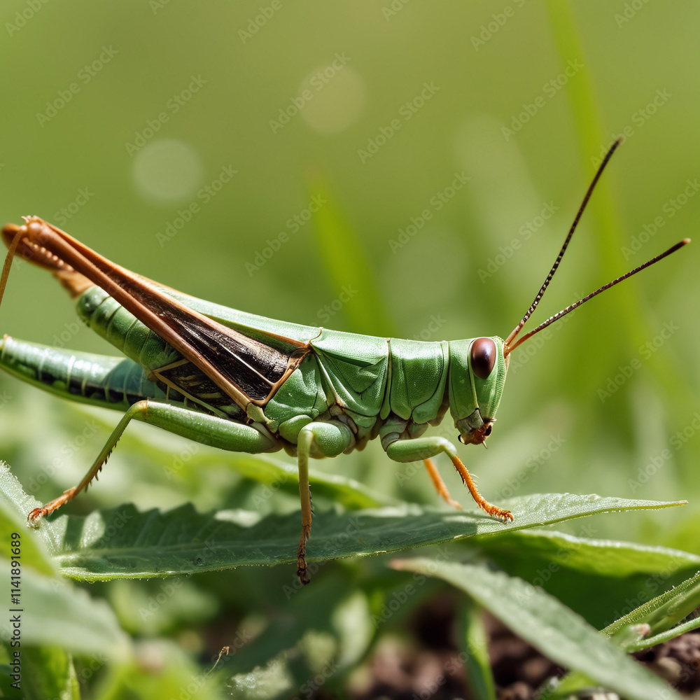 Insekten - Heuschrecke im Sommer Insekten - Heuschrecke im Sommer
