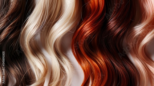 A close up of woman hair