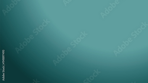 Cadet blue solid gradient abstract background for backdrop or presentation
