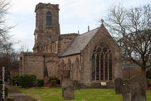 St Mary's Heritage Centre, Gateshead. Church deconsecrated 1979. Much of the building dates from the 14th C although the original site dates from at least 1080.