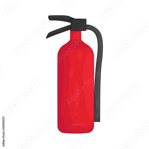 Illustration of fire extinguisher 