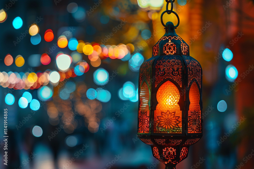 Beautiful greeting card with holiday composition for celebrate Ramadan Beautiful greeting card with holiday composition for celebrate Ramadan