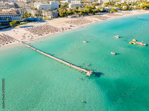 Fototapeta Naklejka Na Ścianę i Meble -  Playa de Muro, Majorca