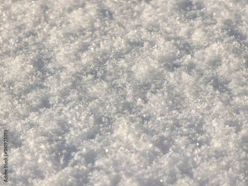 white snow background