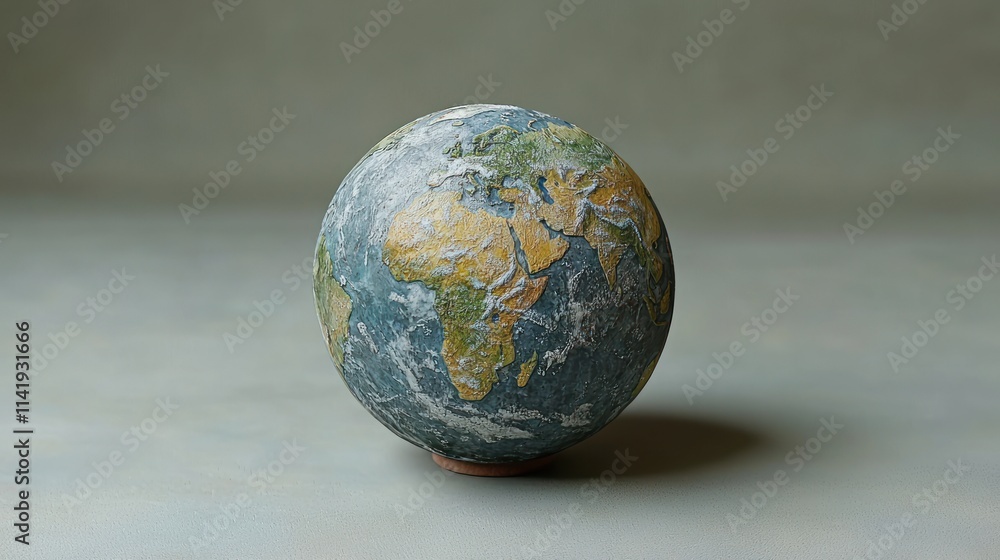 A Miniature Earth Globe: A World in Your Hands A Miniature Earth Globe: A World in Your Hands