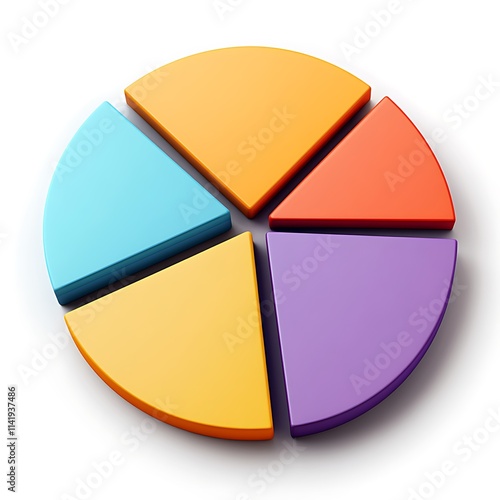 Free Download Pie chart showing the breakdown of a company's budget  - GFXLoad