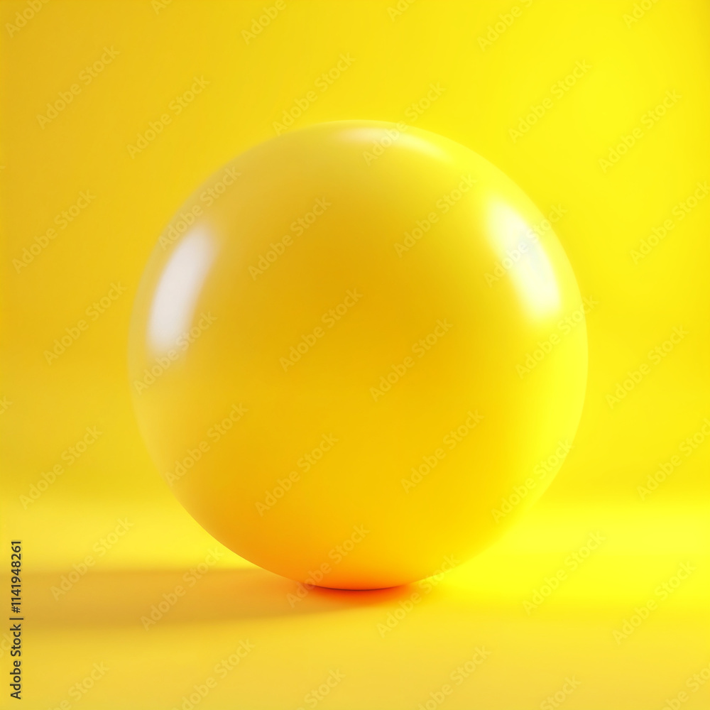 Obraz premium Gradient yellow neon background