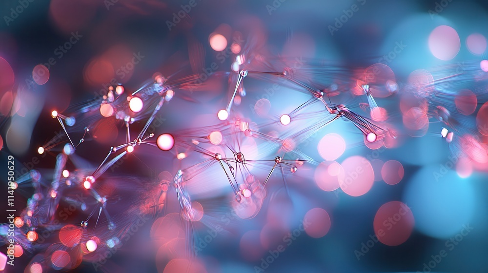 Blurred abstract concert lighting with a focus on colorful tones and a dreamy atmosphere Blurred abstract concert lighting with a focus on colorful tones and a dreamy atmosphere