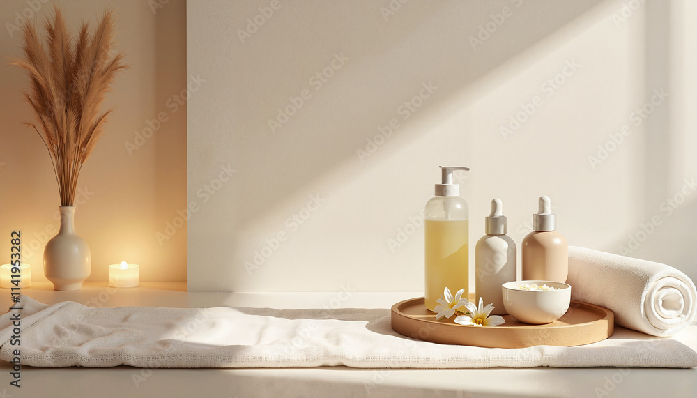 Serene spa retreat featuring calming decor and natural elements for ultimate relaxation experience Serene spa retreat featuring calming decor and natural elements for ultimate relaxation experience