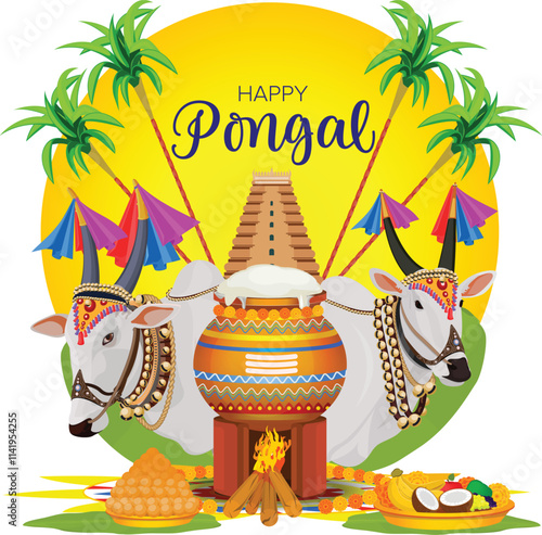 Pongal harvest festival, Pongal is a Tamil harvest festival celebrated in South India, particularly in Tamil Nadu.