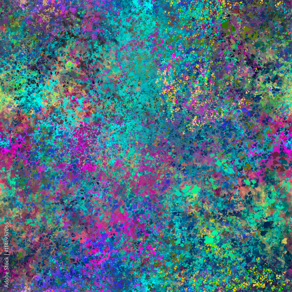 Abstract blurry painted mottled speckled seamless pattern Vivid neon colors Grainy multicolor background Grunge effect Abstract blurry painted mottled speckled seamless pattern Vivid neon colors Grainy multicolor background Grunge effect