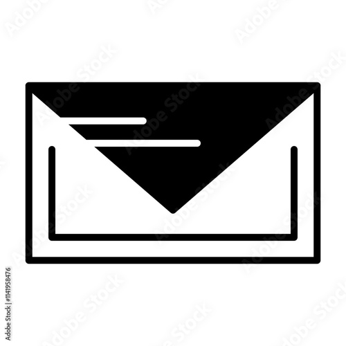 Mail Solid Style Icon