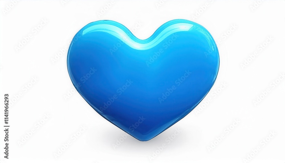 Shiny Blue Heart Icon. 3D Glossy Heart Symbol for Love, Affection, Loyalty, Social Media Emojis, Branding, Mobile App Icons, Digital Design, Valentine’s Day Graphics, and Creative Art Projects Shiny Blue Heart Icon. 3D Glossy Heart Symbol for Love, Affection, Loyalty, Social Media Emojis, Branding, Mobile App Icons, Digital Design, Valentine’s Day Graphics, and Creative Art Projects