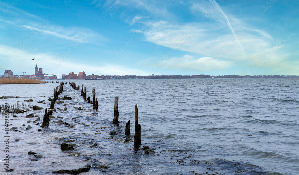 an der Ostsee, Natur und Landschaft auf der Insel Rügen, Mecklenburg-Vorpommern, Deutschland an der Ostsee, Natur und Landschaft auf der Insel Rügen, Mecklenburg-Vorpommern, Deutschland